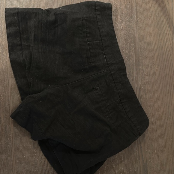 J. Crew Size 2 Black Cotton/Linen Shorts - Picture 11 of 12